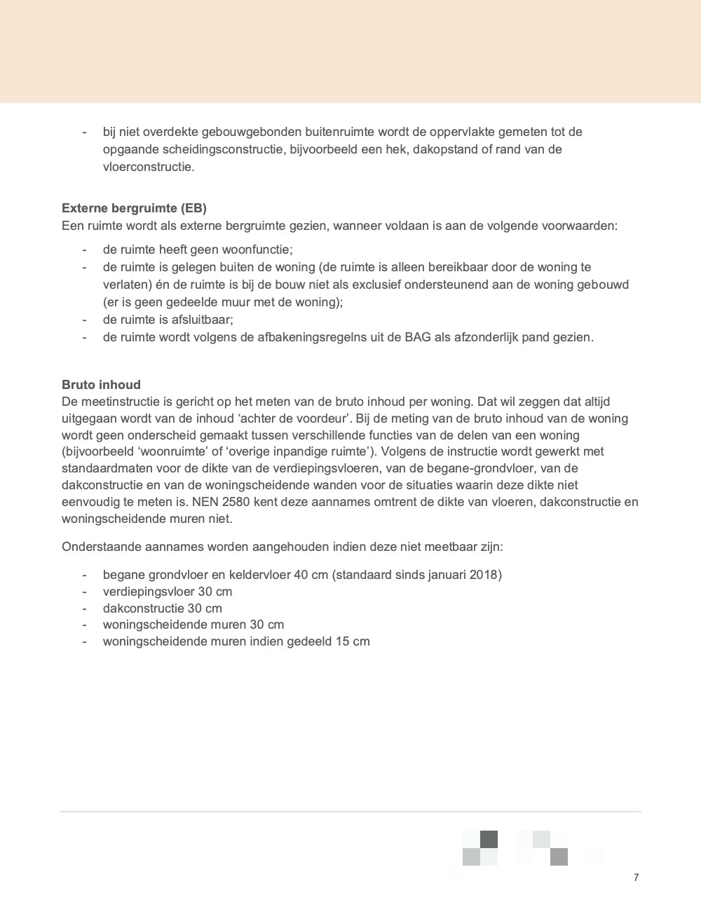 Meetrapport woning, pagina 7